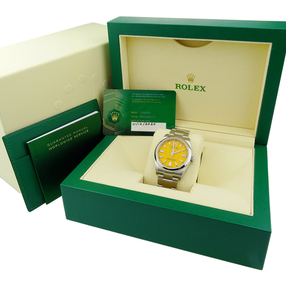 Rolex Oyster Perpetual 36 'Novelty' 126000