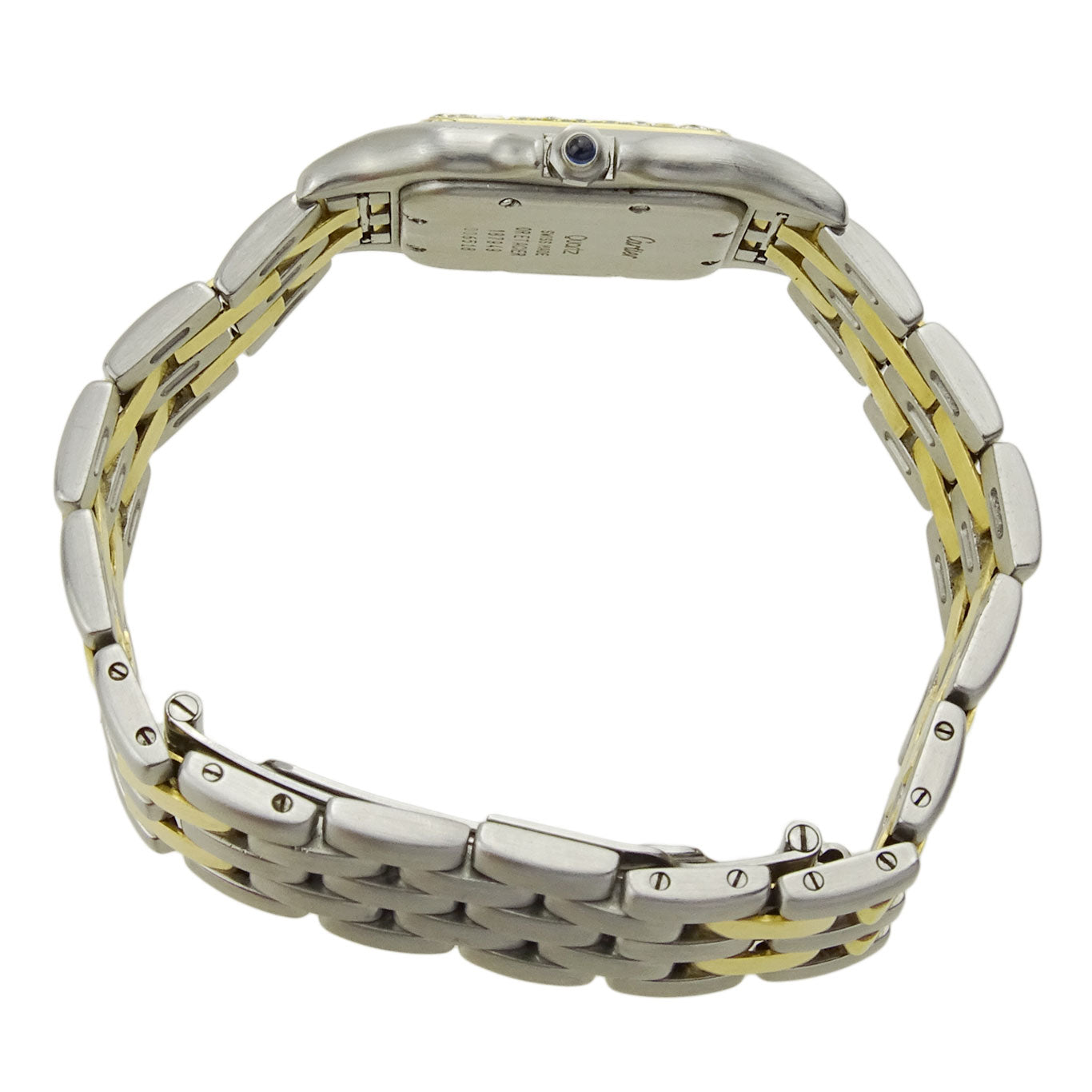 Cartier Panthere Steel and Gold Quartz 187949
