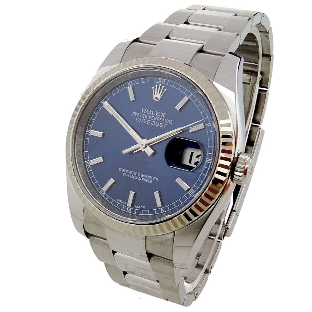 Rolex Datejust Steel & White Gold 116234