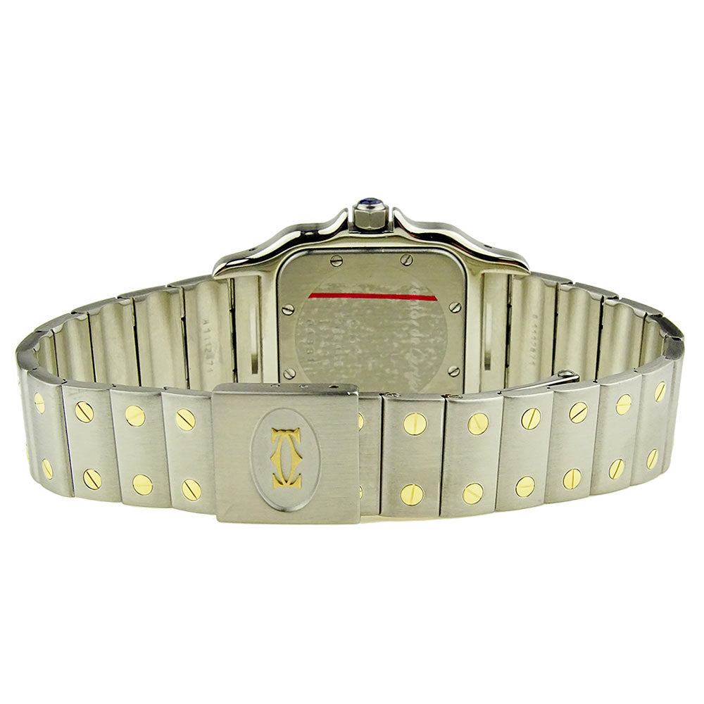 Cartier Santos Galbee Steel & Gold Quartz 187901