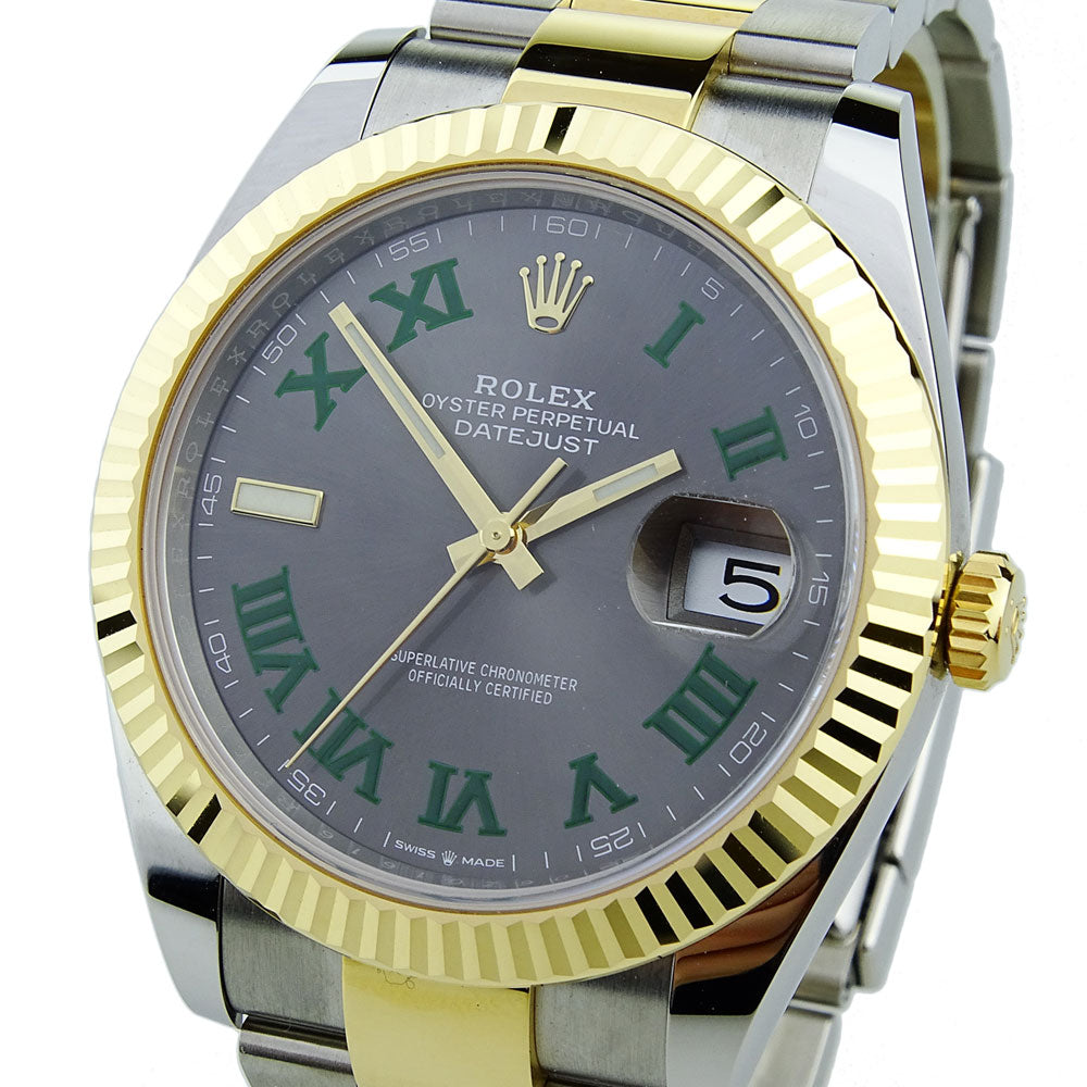 Rolex Datejust II Steel and Gold Wimbledon 126333