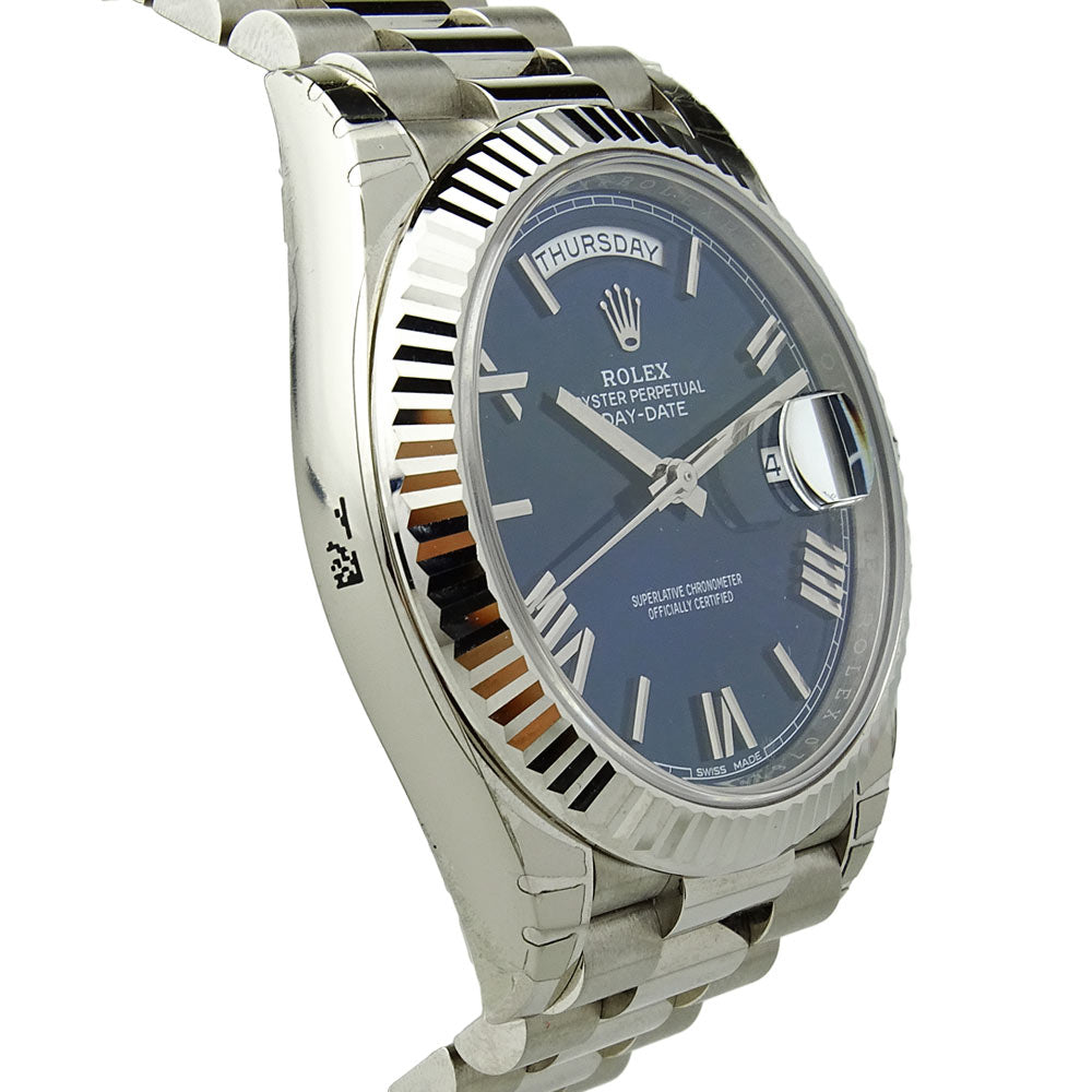 Rolex Day-Date 40 White Gold 228239
