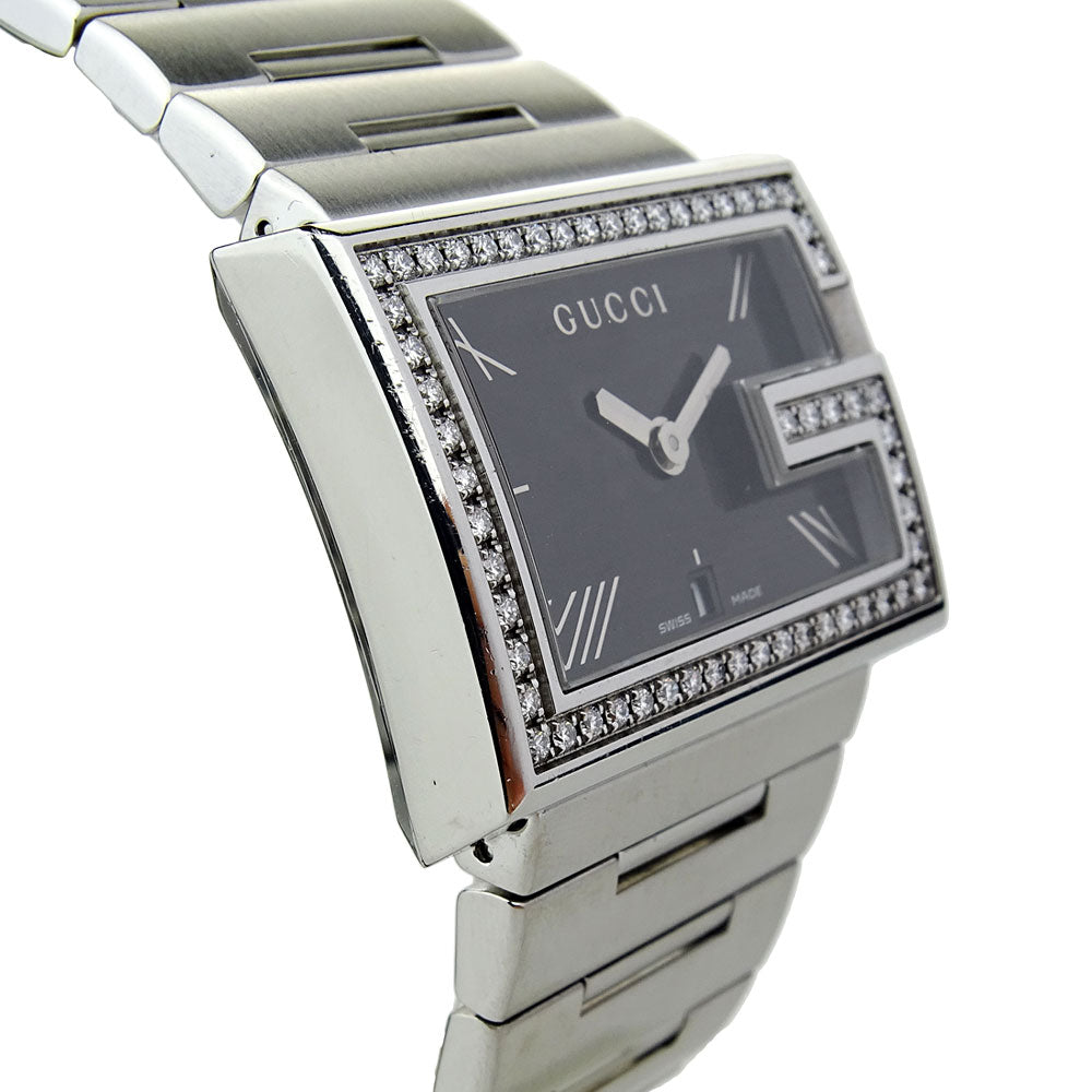 Gucci 100 Diamond G-Frame YA100511