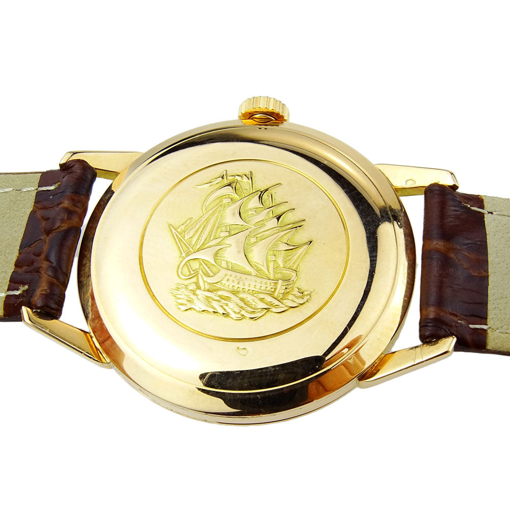 Longines Flagship 18ct Rose Gold Vintage Mechanical