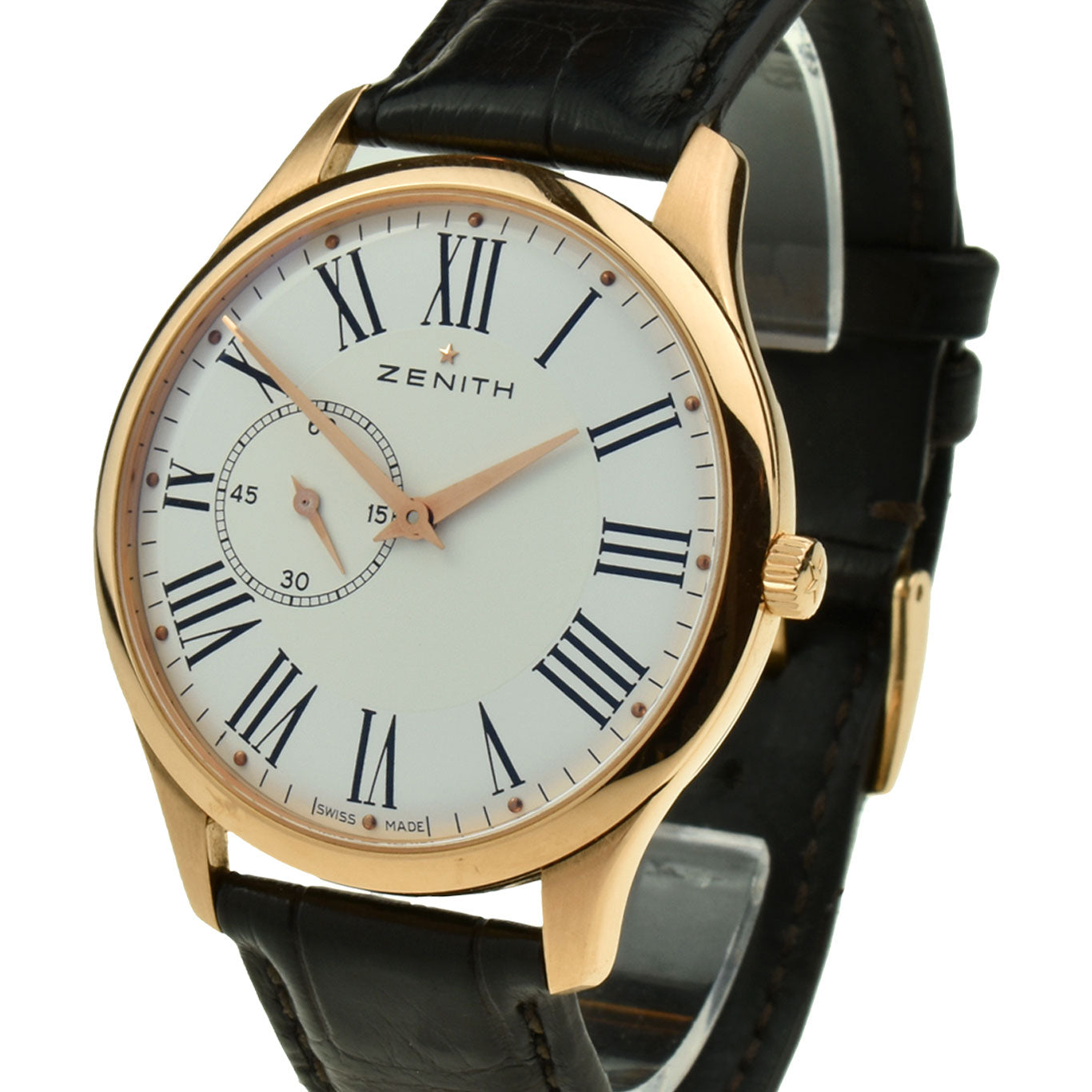 Zenith Heritage Ultra Thin Elite 18k Rose Gold 18.2010.681