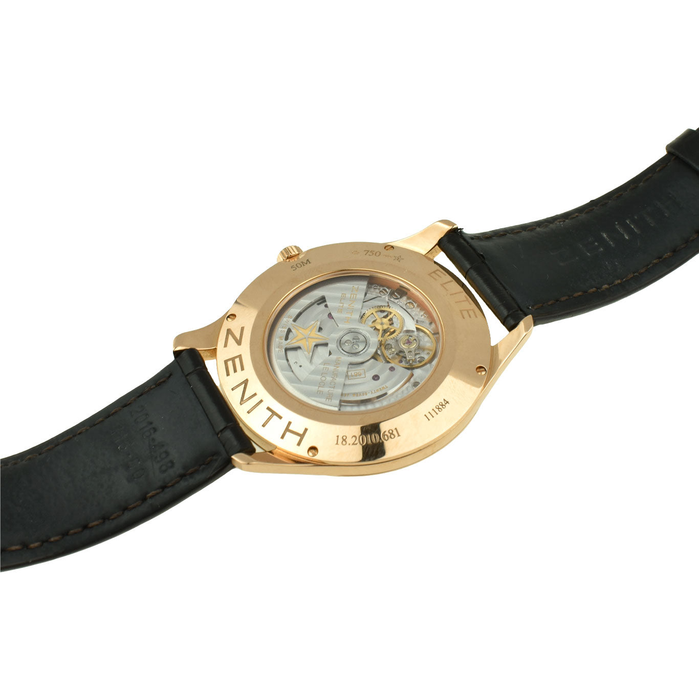 Zenith Heritage Ultra Thin Elite 18k Rose Gold 18.2010.681