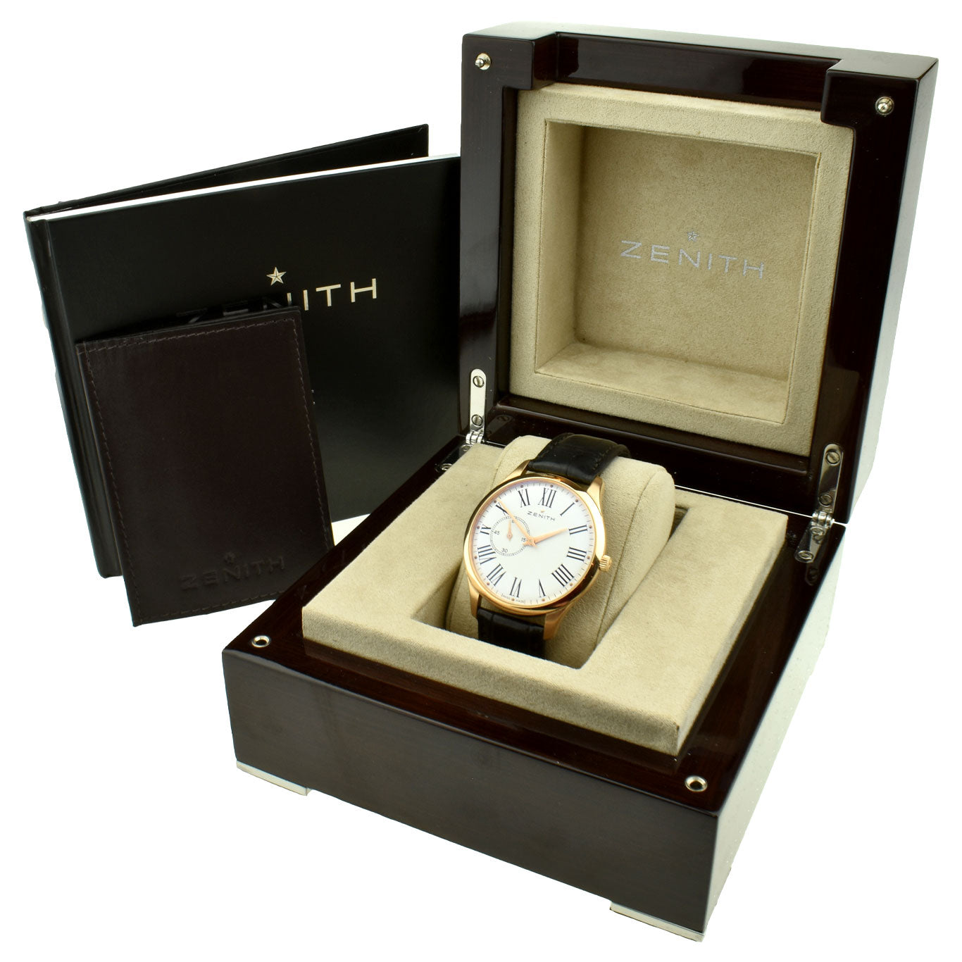 Zenith Heritage Ultra Thin Elite 18k Rose Gold 18.2010.681