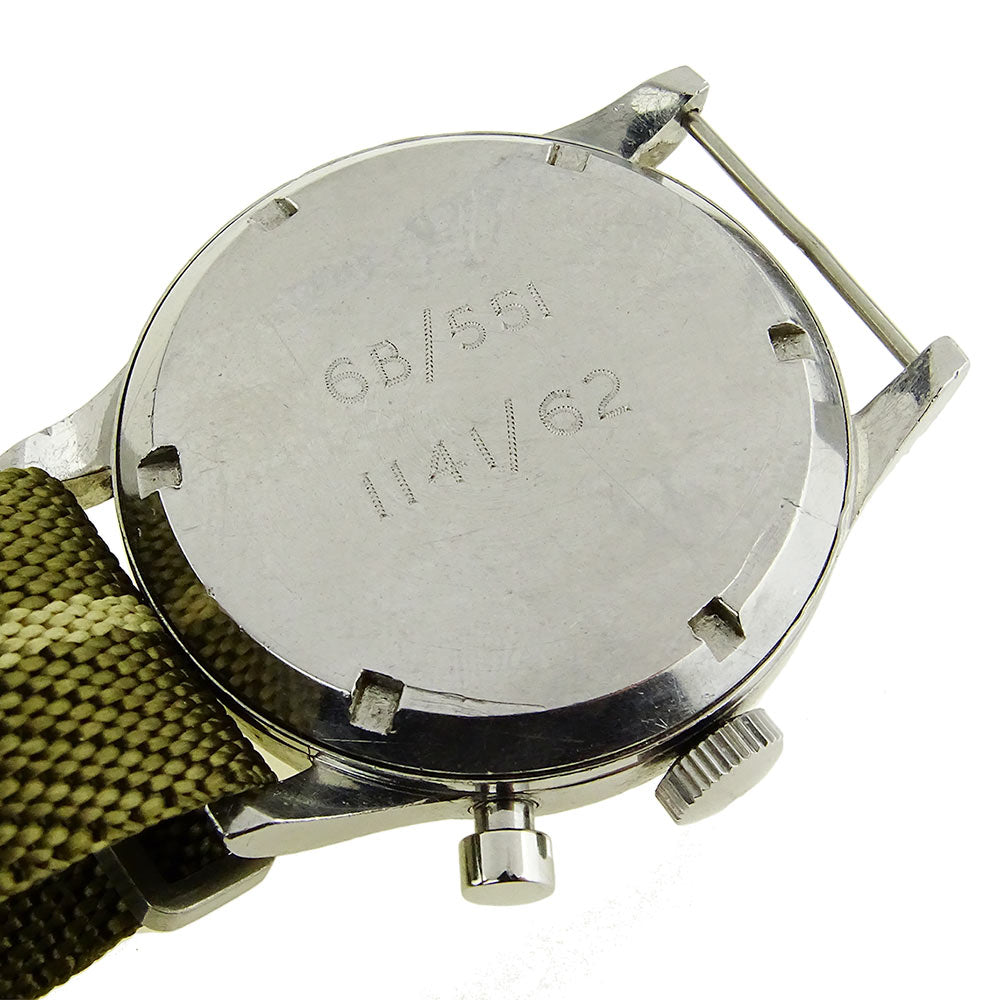 Lemania Vintage RAF Single Pusher Chrono