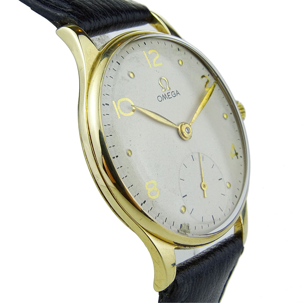 Omega Vintage Mid Size 9ct Gold Mechanical