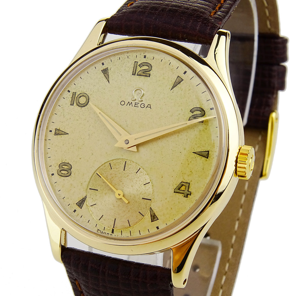 Omega Vintage 9ct Gold Mechanical