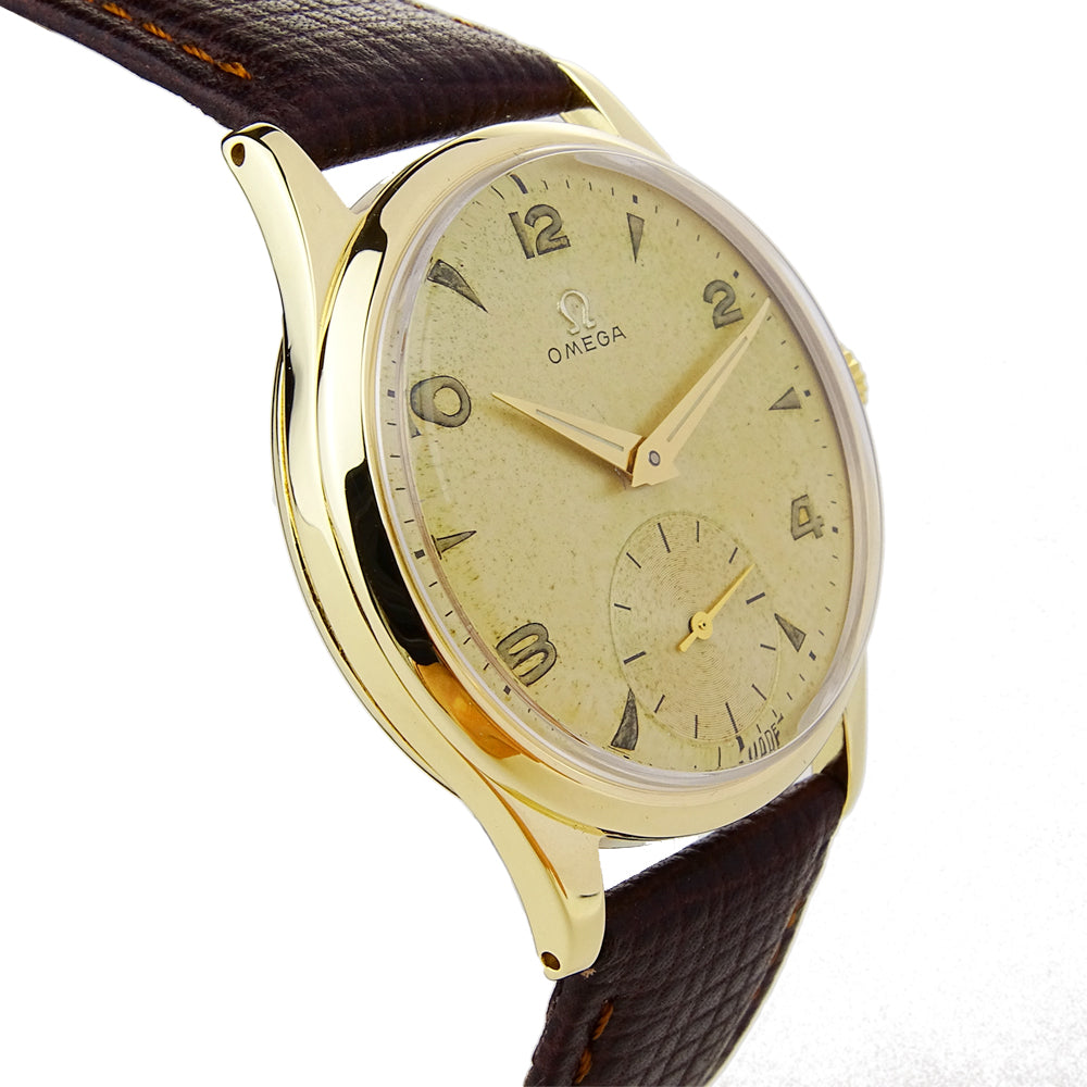Omega Vintage 9ct Gold Mechanical