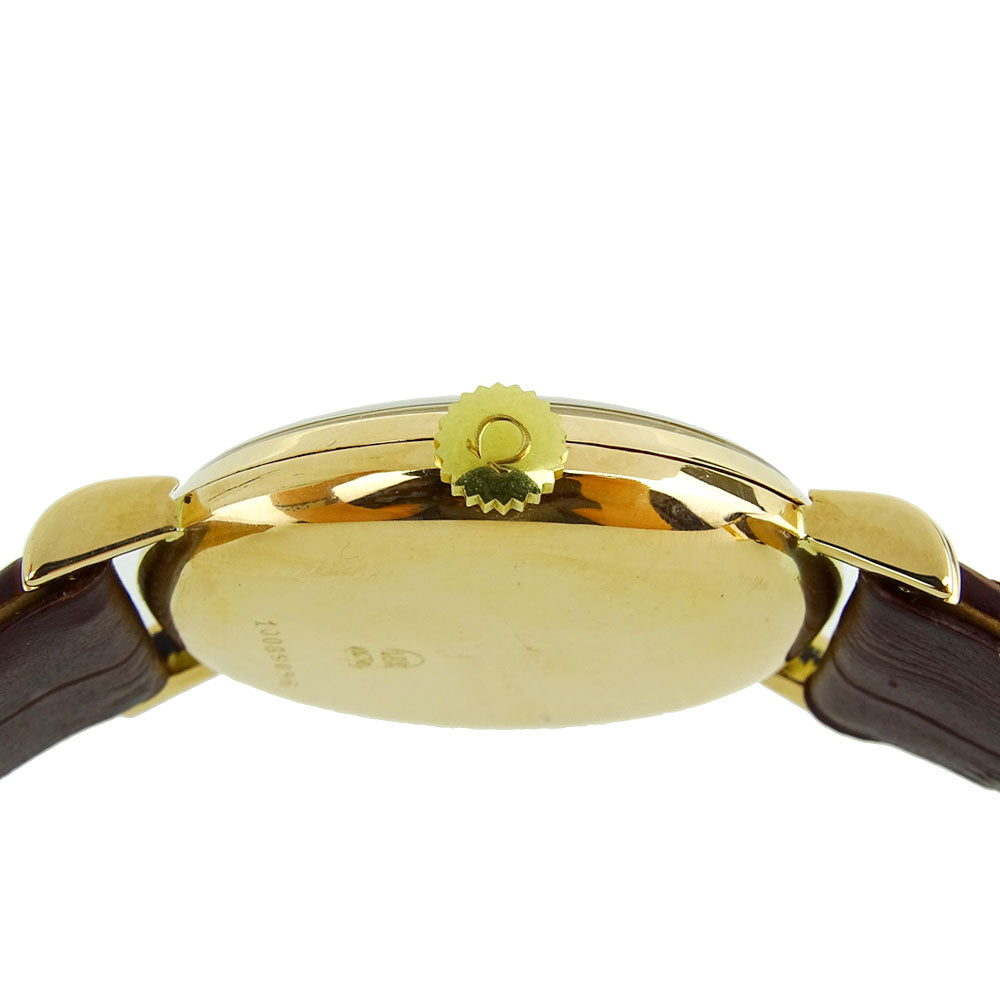 Omega Vintage 18k Rose Gold Mechanical