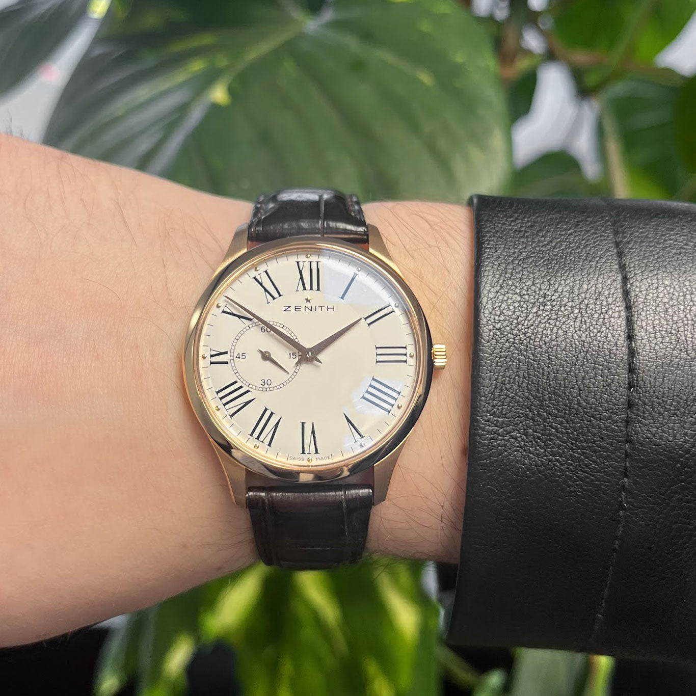 Zenith Heritage Ultra Thin Elite 18k Rose Gold 18.2010.681