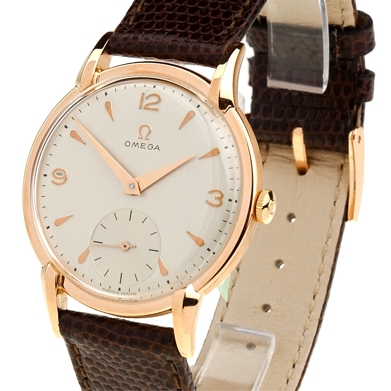 Omega Vintage 18k Rose Gold
