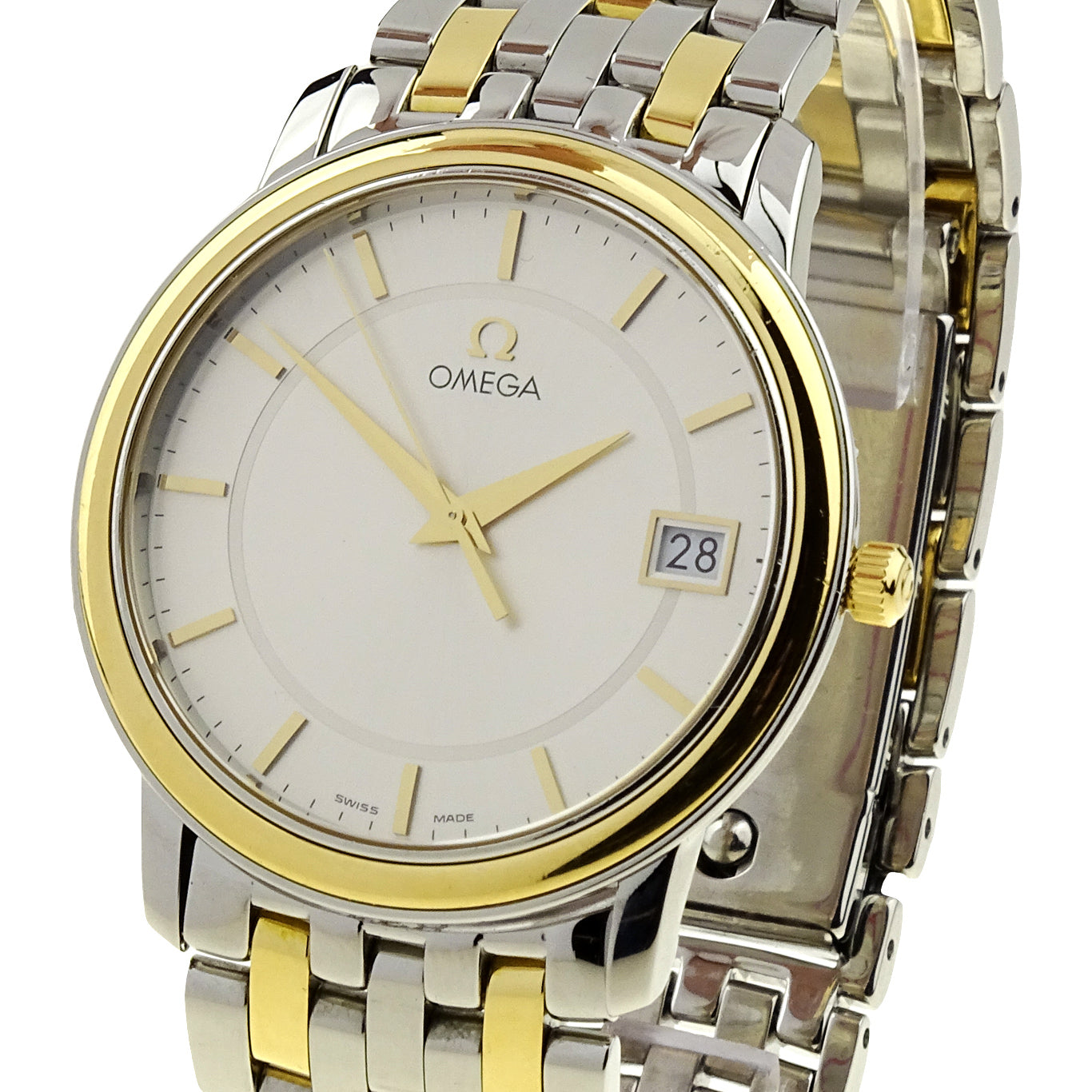 Omega De Ville Prestige Steel & Gold Quartz 4710.31.02