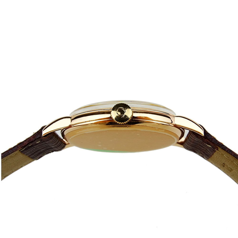 Omega Vintage 18ct Rose Gold Mechanical