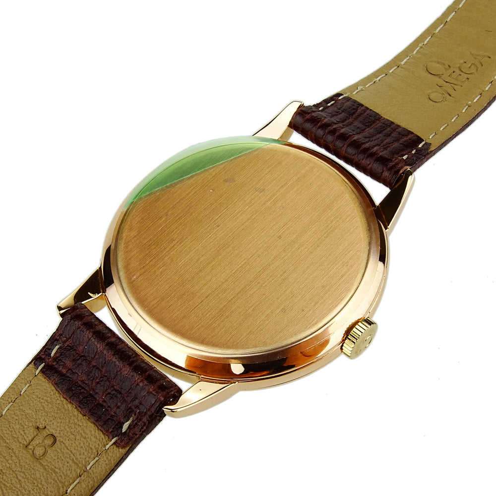 Omega Vintage 18ct Rose Gold Mechanical