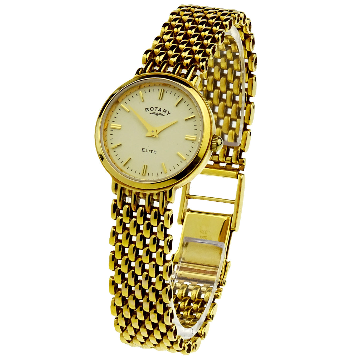 Rotary Elite 9ct Ladies Quartz