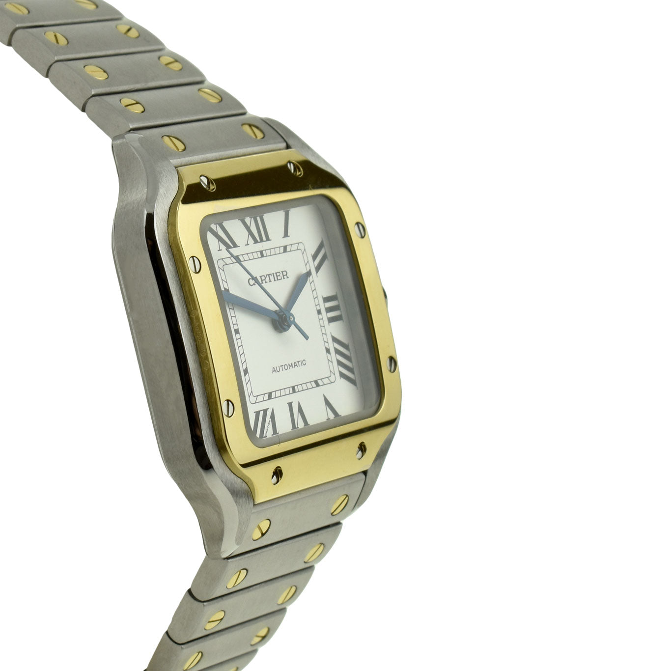 Cartier Santos De Cartier Medium Steel & Gold W2SA0007