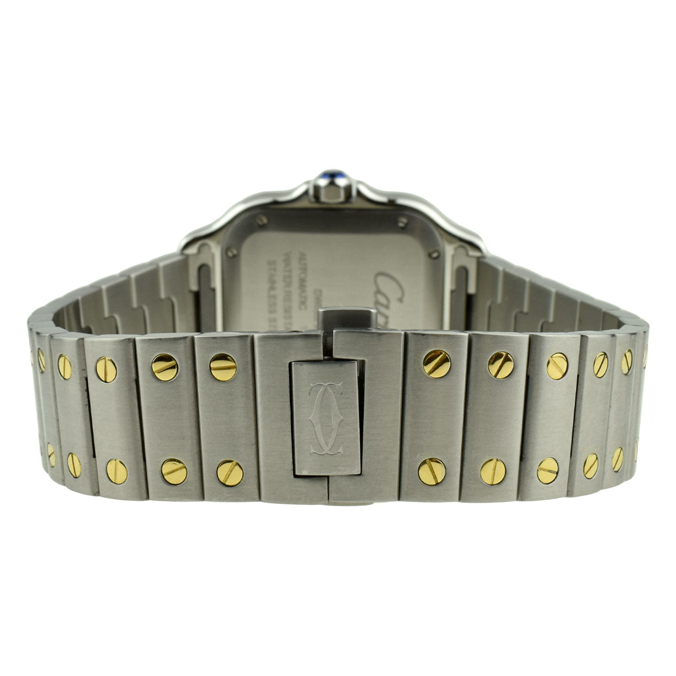 Cartier Santos De Cartier Medium Steel & Gold W2SA0007