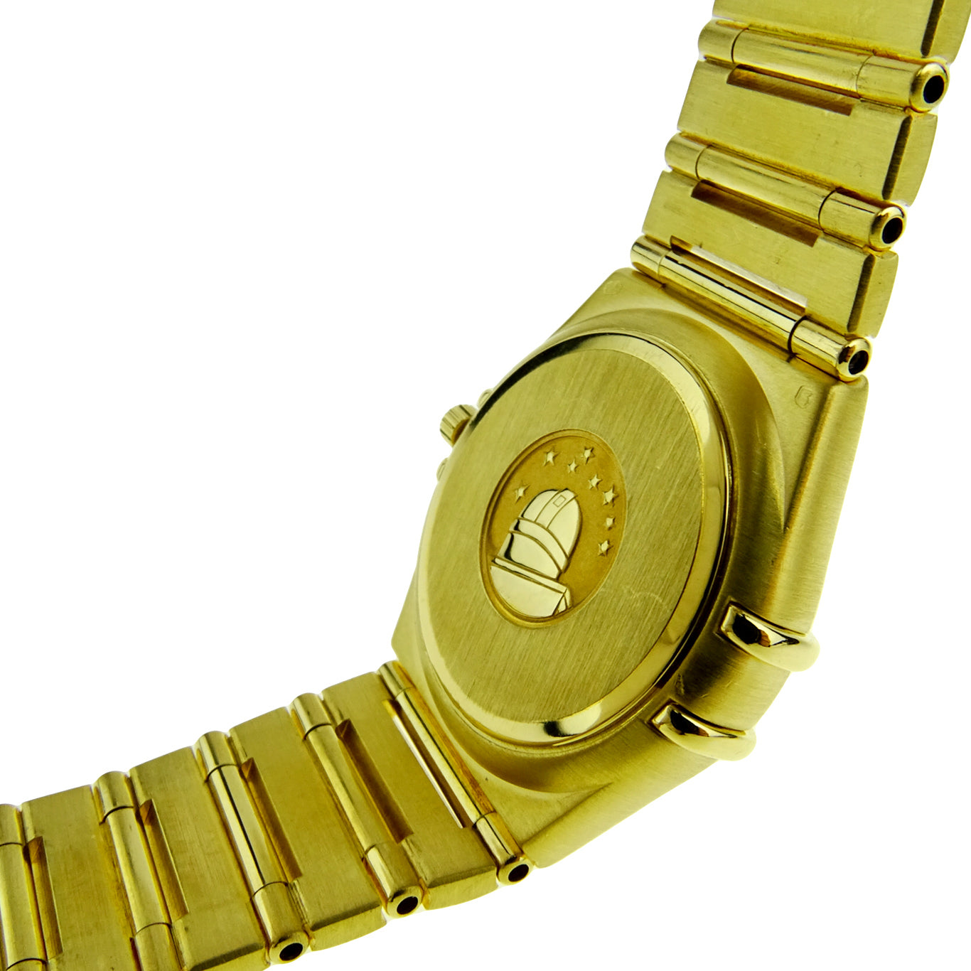 Omega Constellation Ladies 18ct Gold Quartz 1182.70.00