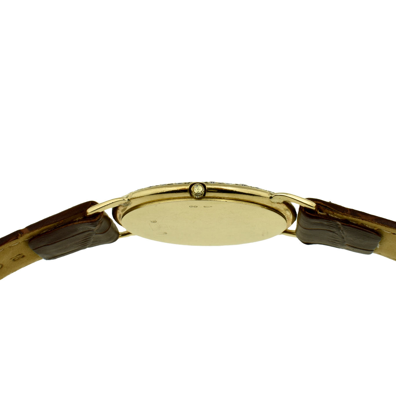 Bueche-Girod 9ct Gold Diamond Set Quartz Wristwatch