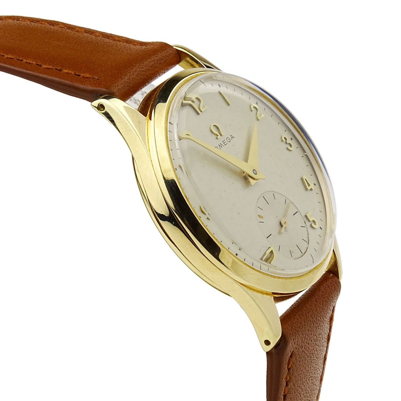 Omega 9ct Gold Vintage Mechanical