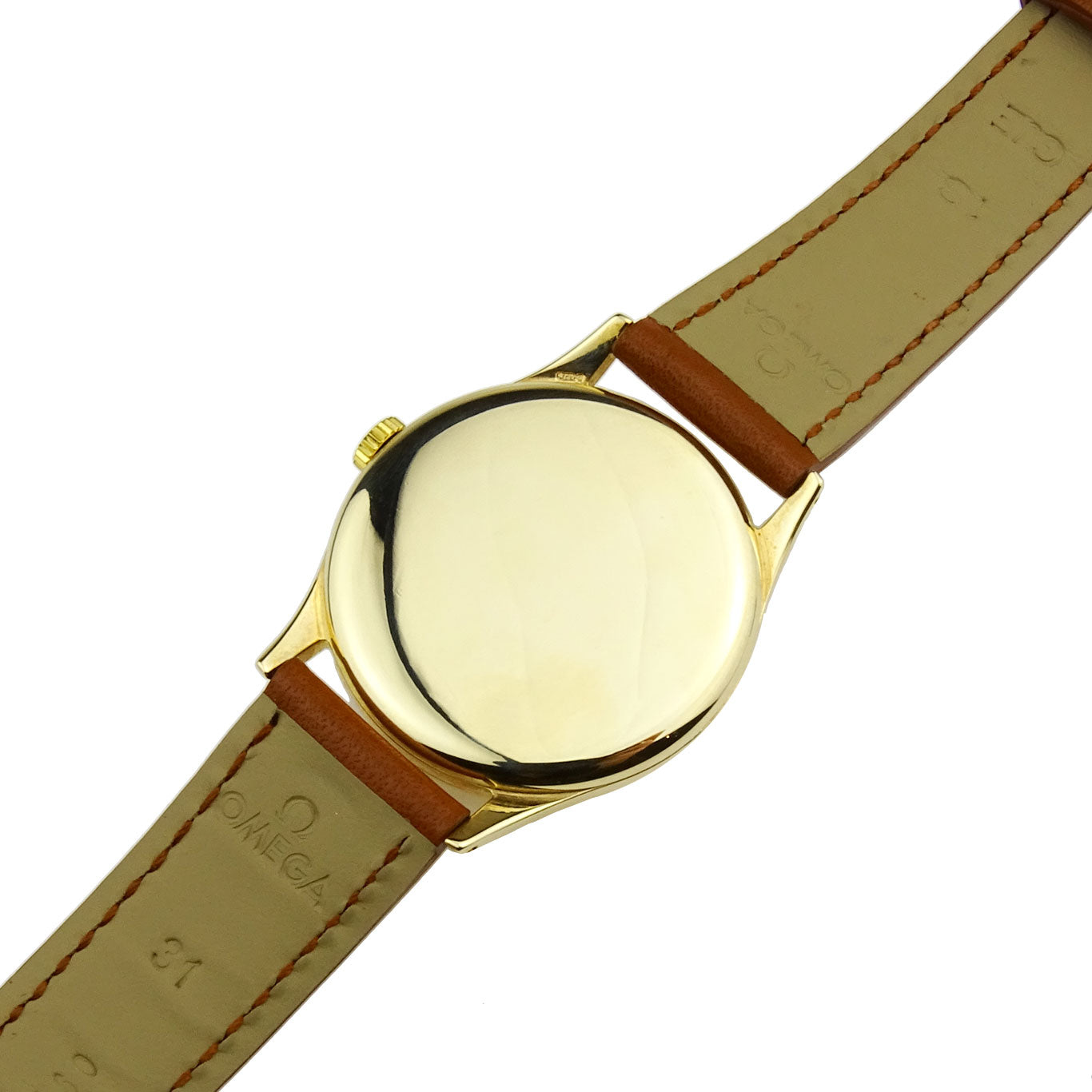 Omega 9ct Gold Vintage Mechanical