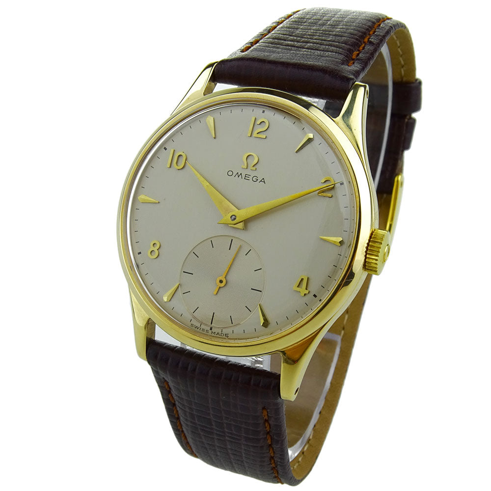 Omega Vintage 9ct Gold Mechanical
