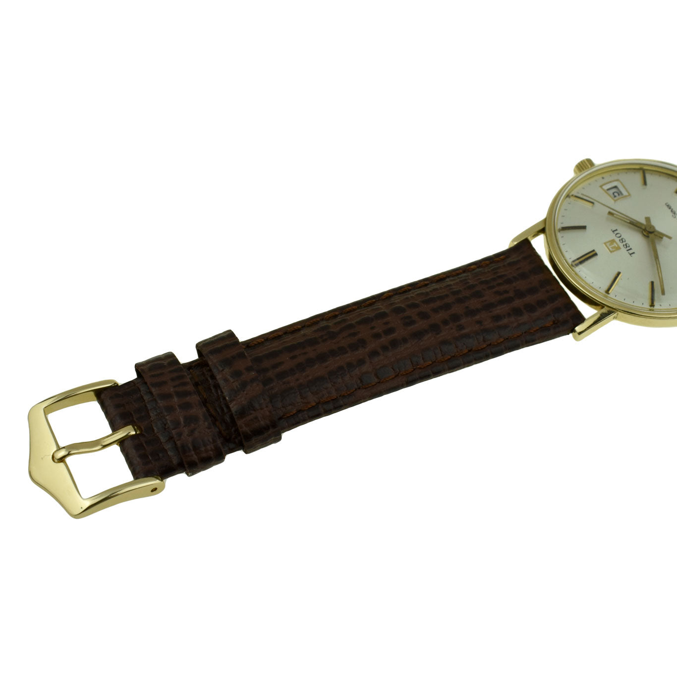 Tissot Seastar Seven Vintage 9ct Gold Mechanical Wristwatch