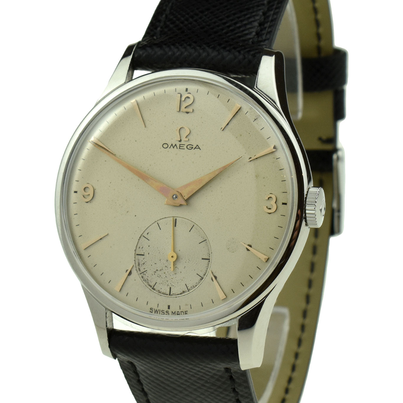 Omega Vintage Oversize Mechanical Wristwatch