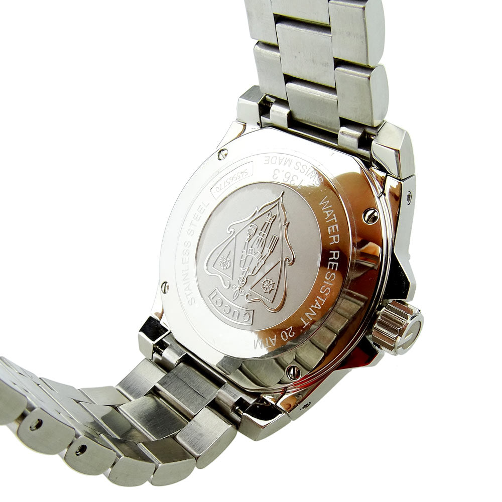 Gucci Diver Steel Quartz YA136301 RRP £980