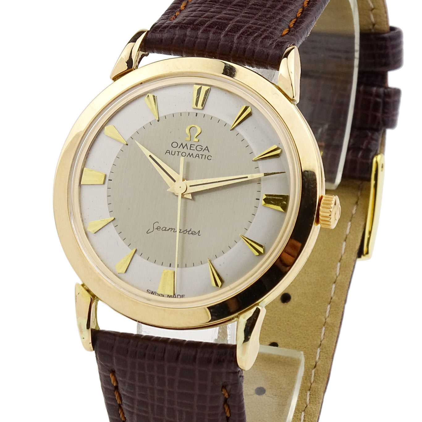 Omega Seamaster 18k Rose Gold Vintage