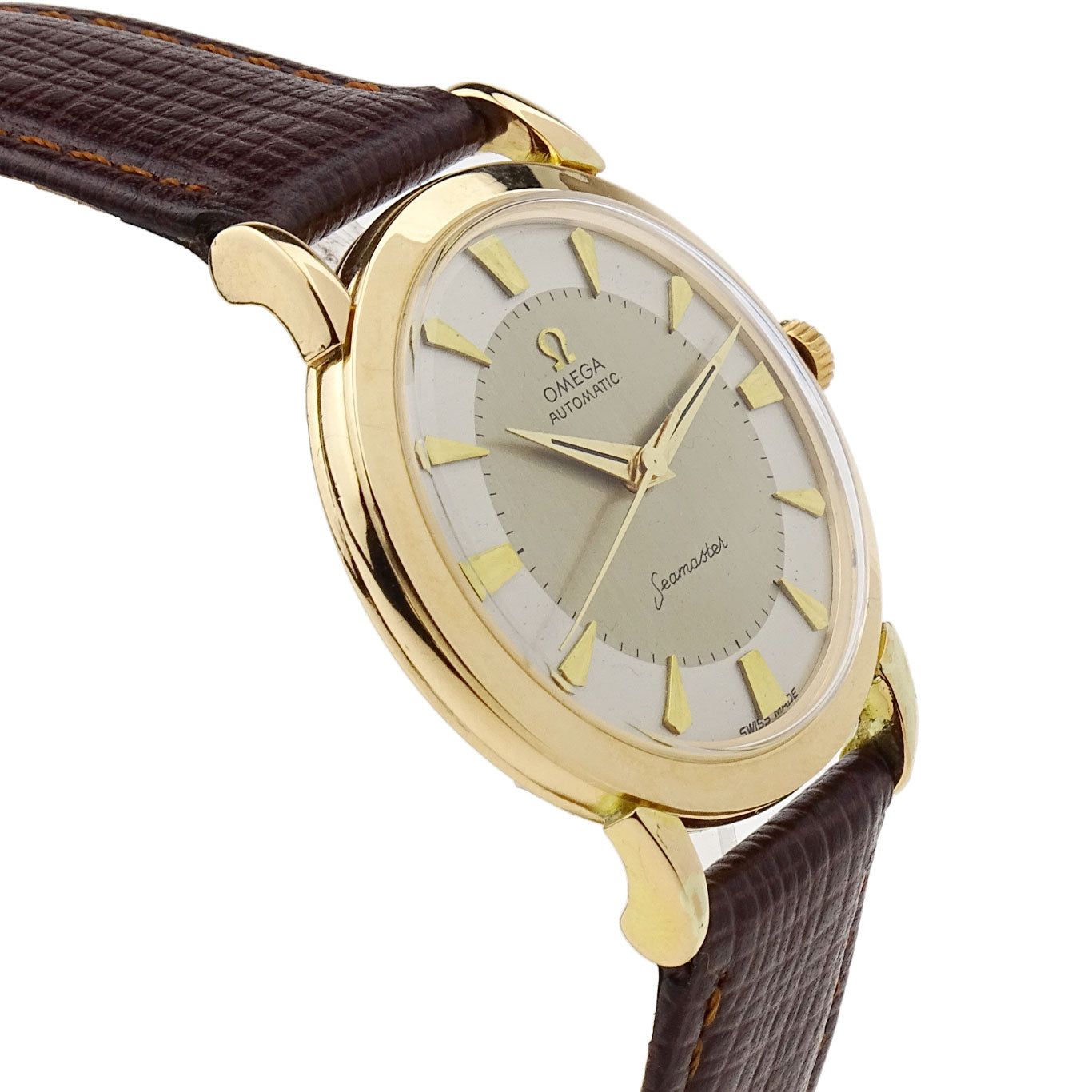 Omega Seamaster 18k Rose Gold Vintage