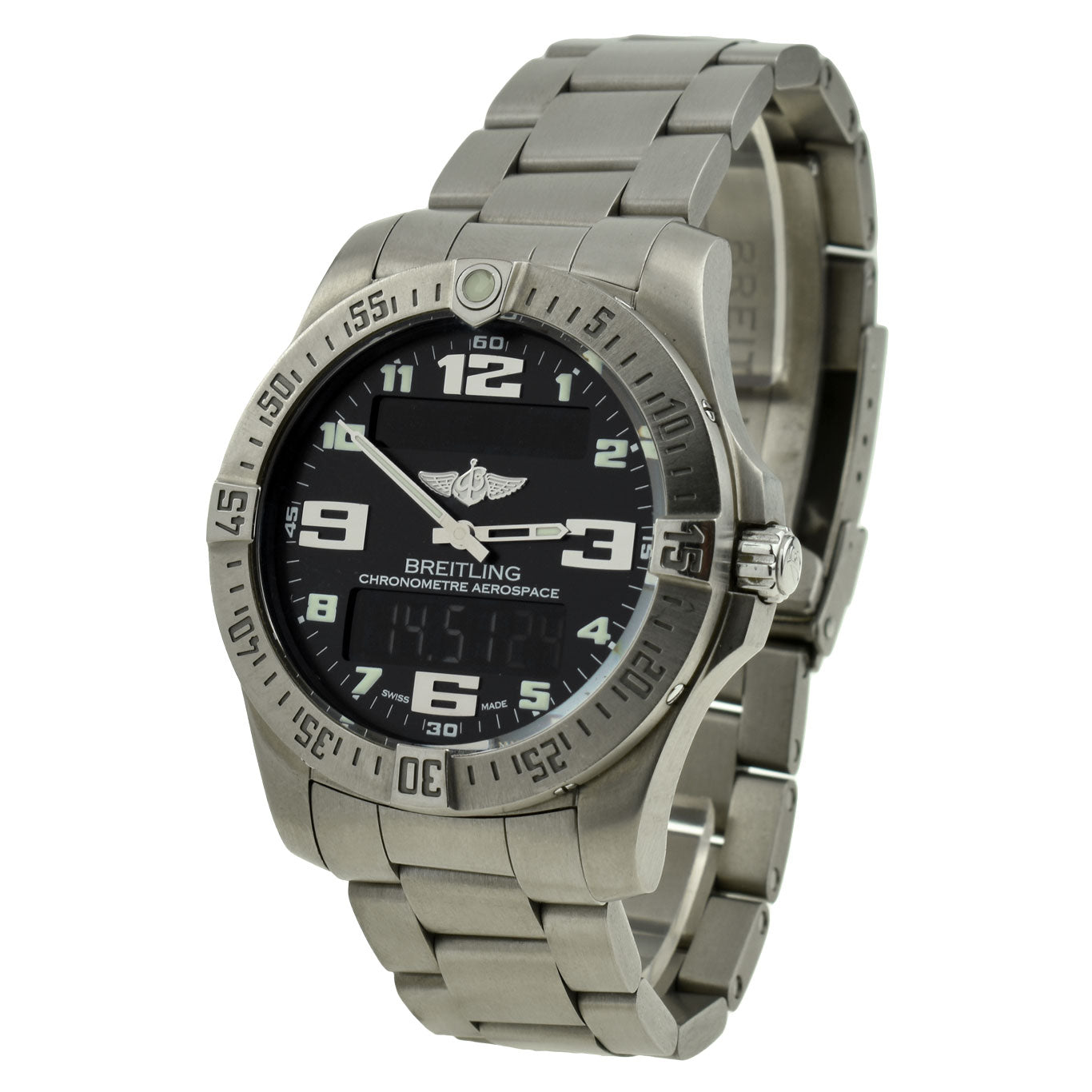 Breitling Aerospace Titanium Quartz Multi Function E79363