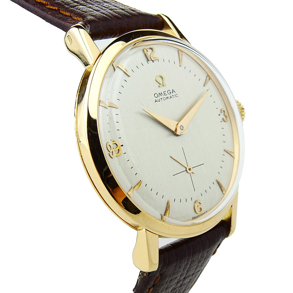 Omega 18k Rose Gold Vintage Automatic