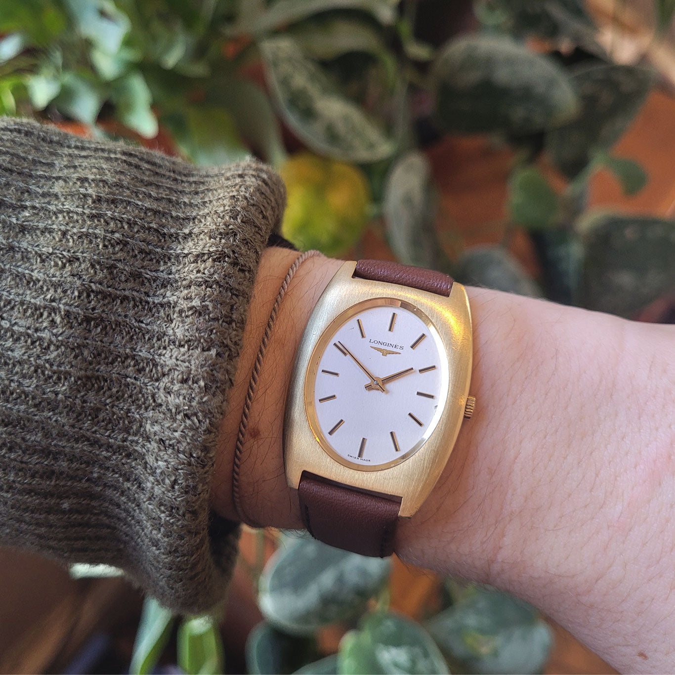 Longines Vintage 18ct Gold Mechanical