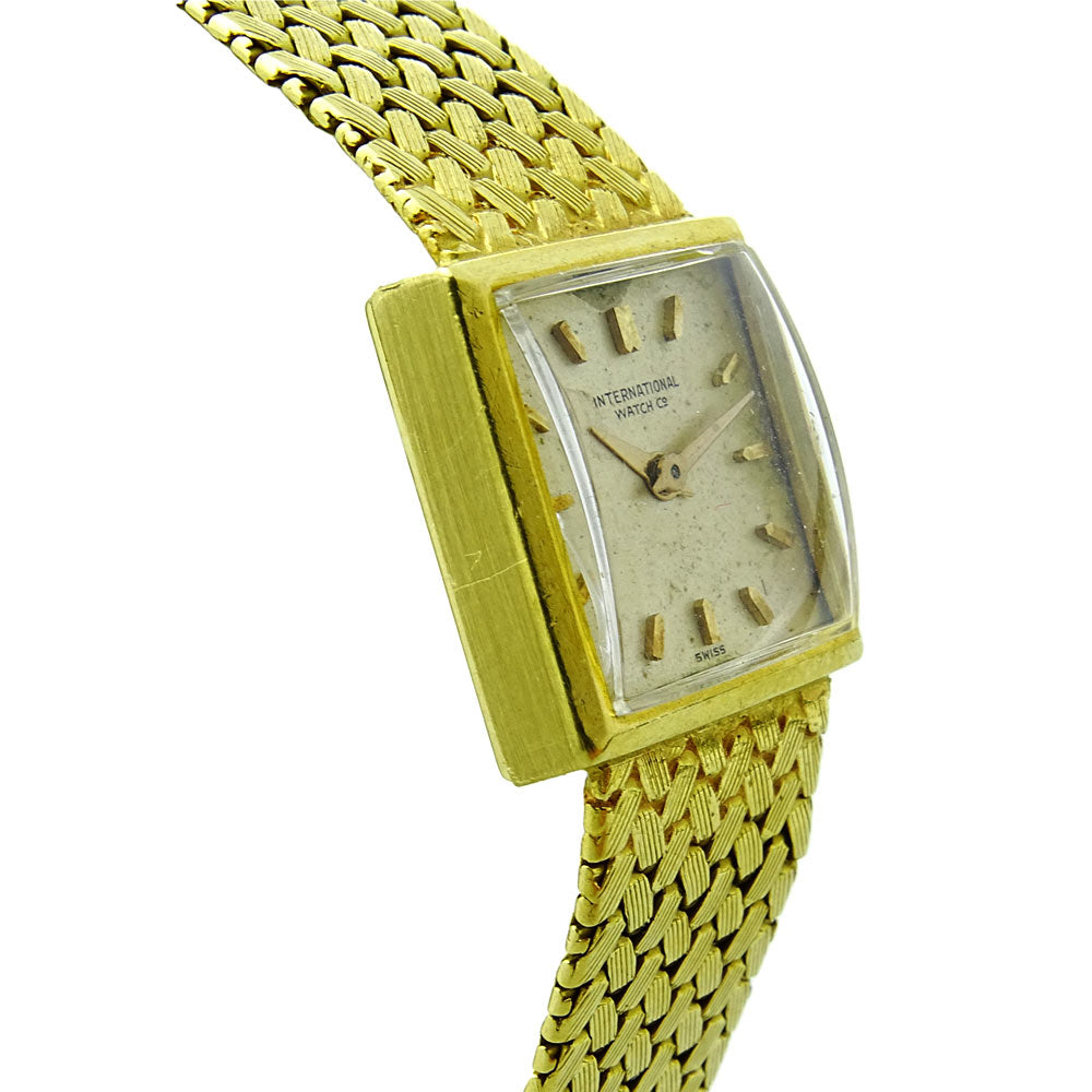IWC Vintage Ladies 18k Gold Mechanical