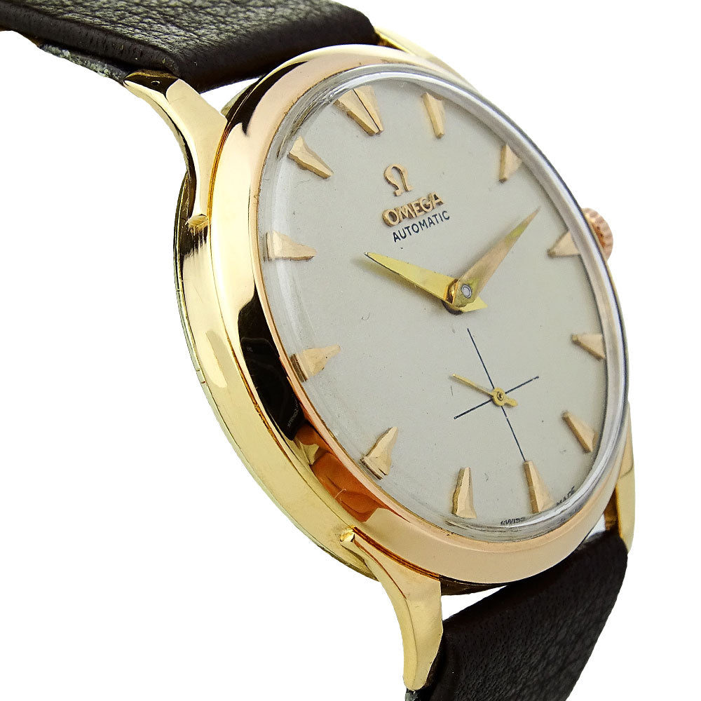 Omega 18k Gold Vintage Automatic