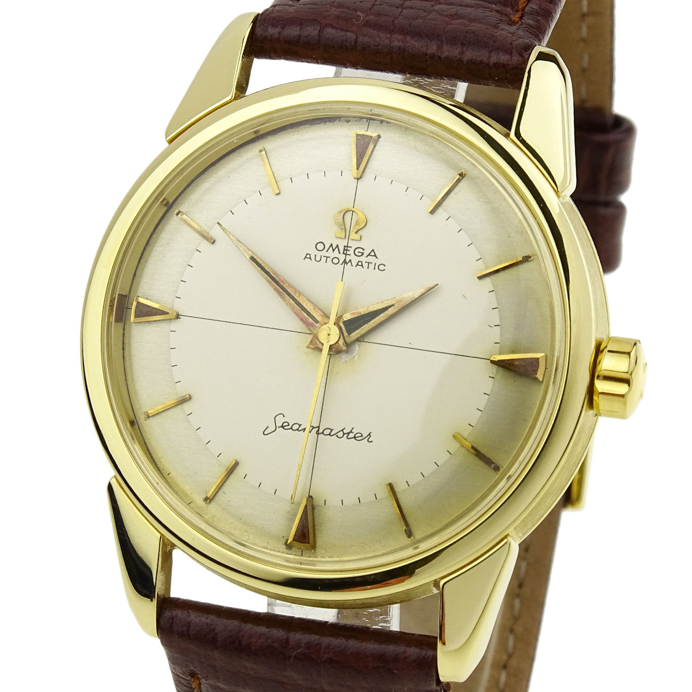 Omega Seamaster Vintage 18ct Gold Automatic