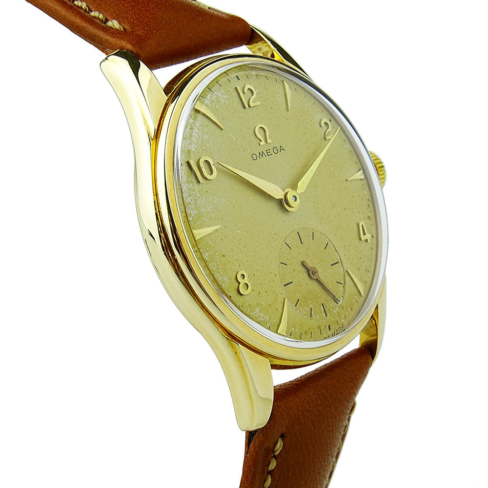 Omega 9ct Gold Vintage Mechanical