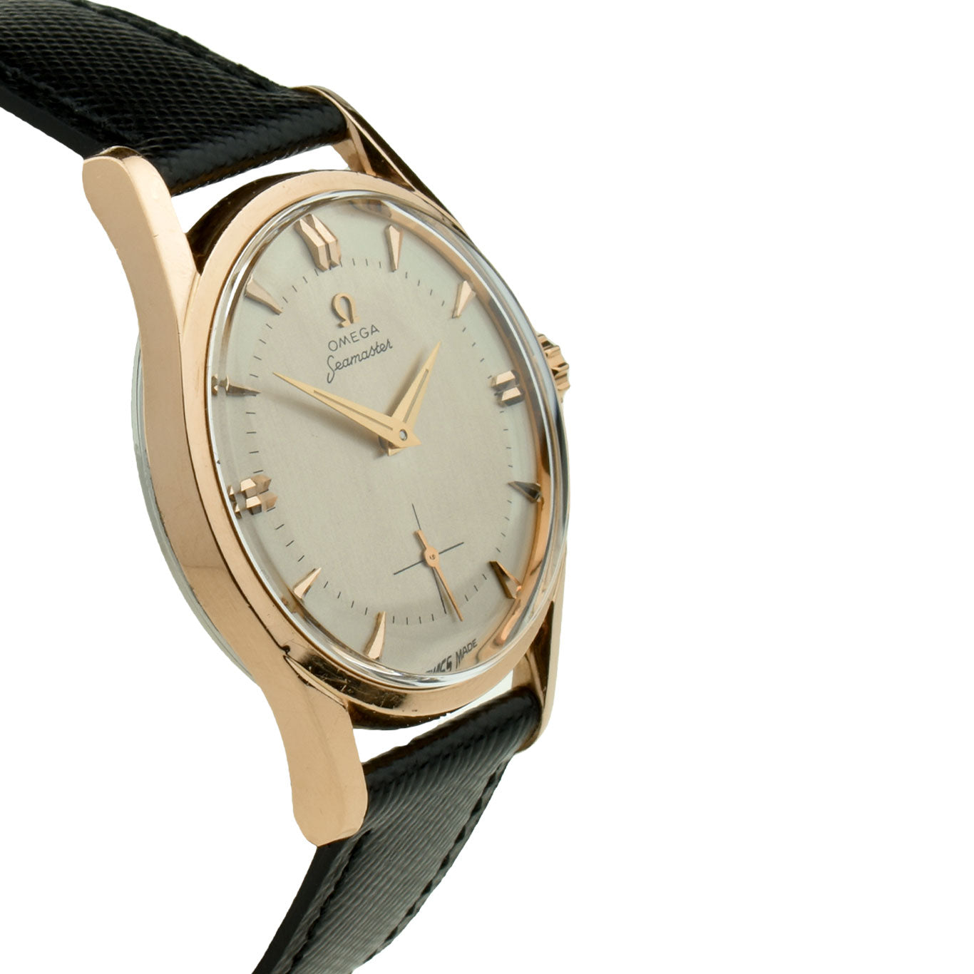 Omega Seamaster Oversize Rose Gold Cap Vintage Mechanical