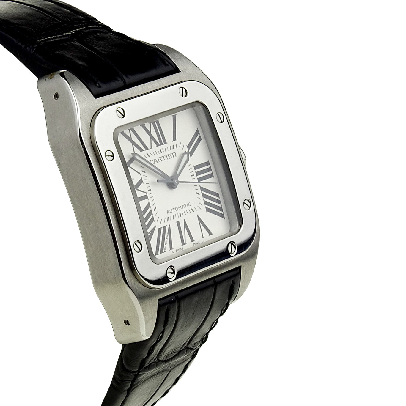 Cartier Santos 100 Mid Size Automatic W20106X8