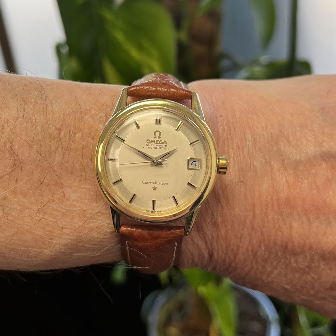 Omega Constellation Vintage 18k Gold Automatic