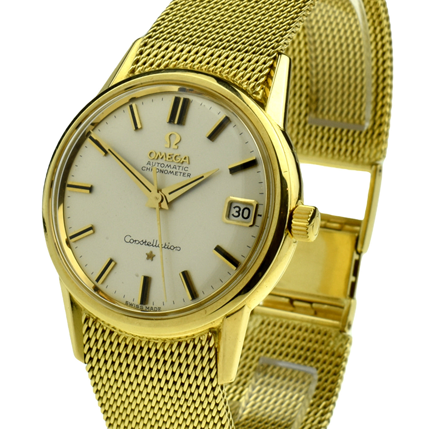 Omega Constellation Vintage 18ct Gold Automatic
