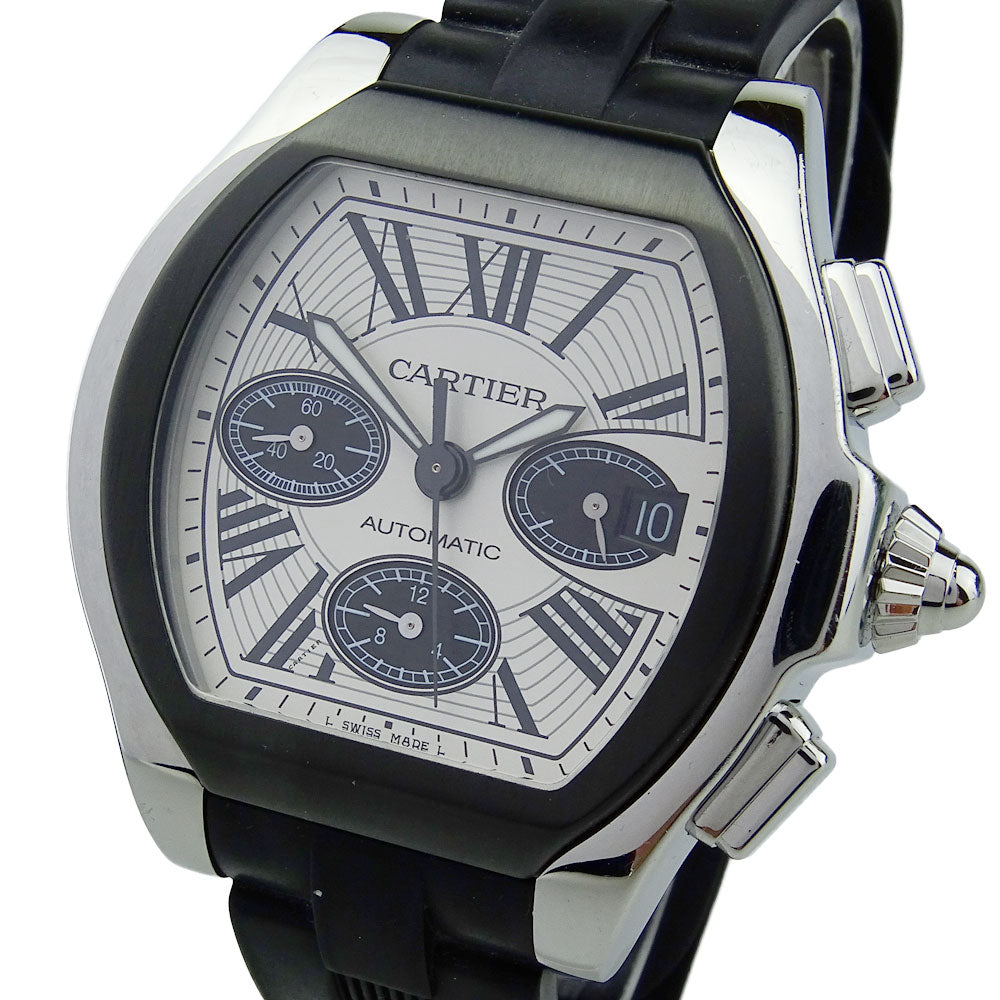 Cartier Roadster Steel & Rubber W6206020