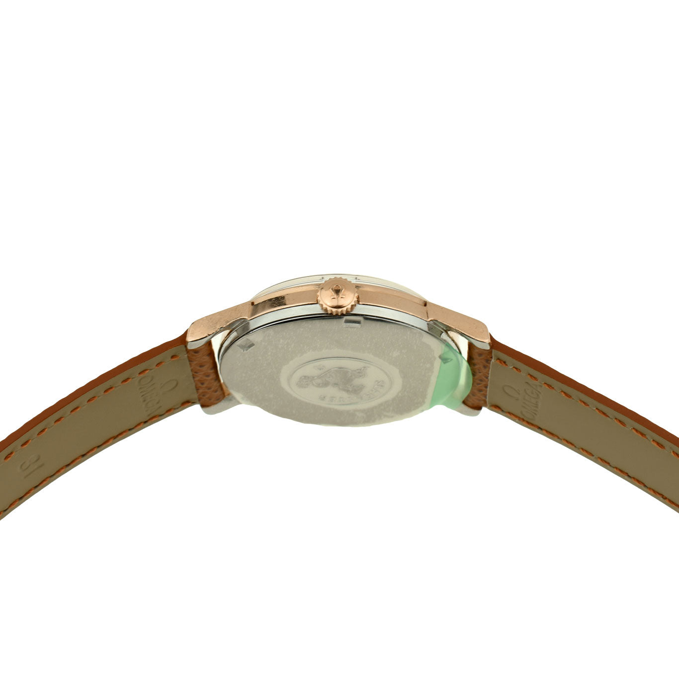 Omega Seamaster Vintage Rose Gold Cap Mechanical Wristwatch
