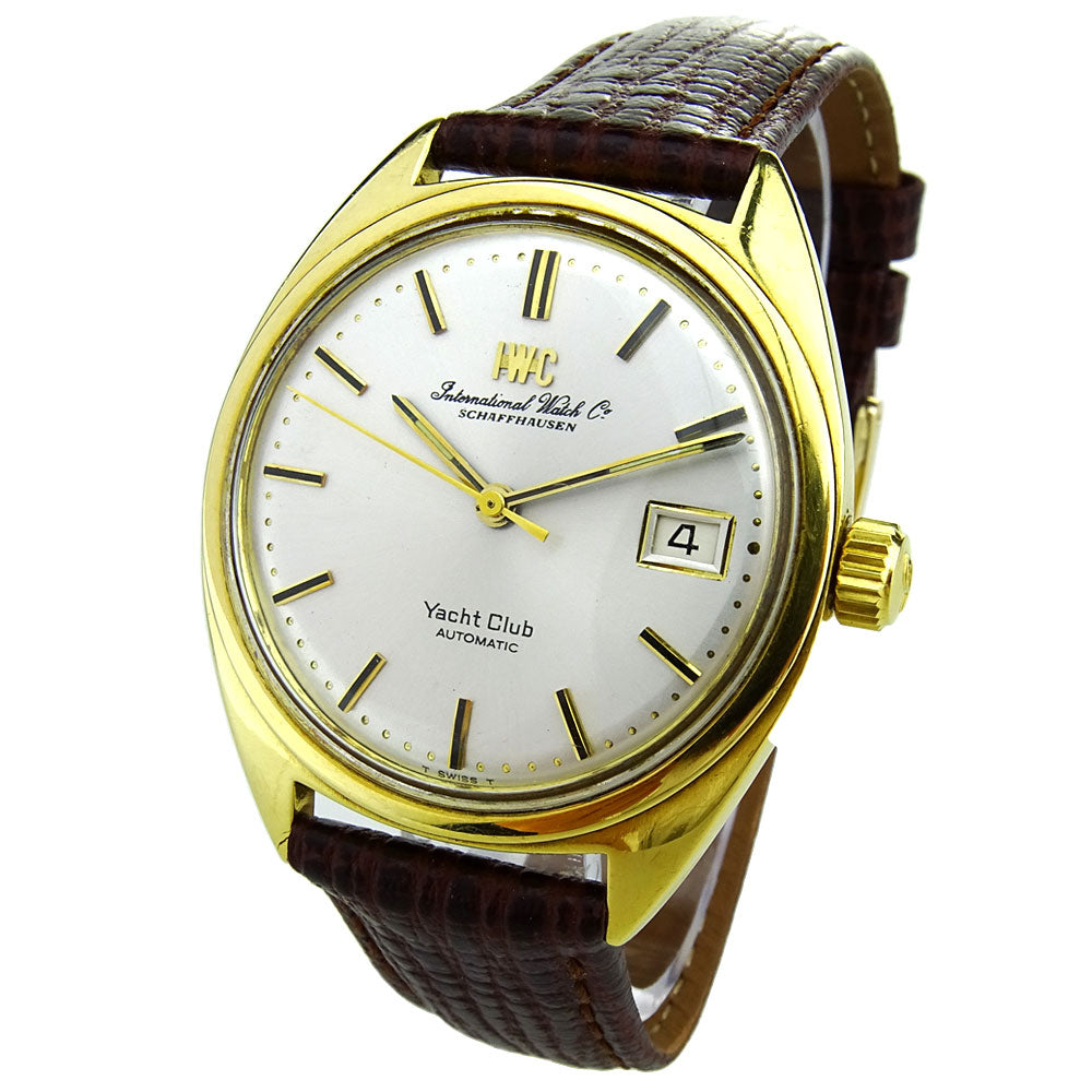 IWC Yacht Club Vintage 18k Gold Automatic