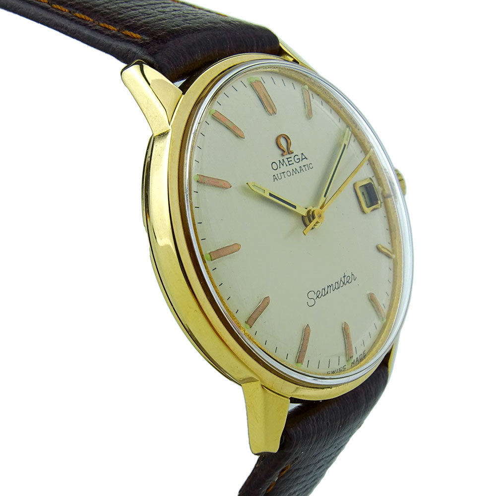 Omega Seamaster 18k Rose Gold Automatic