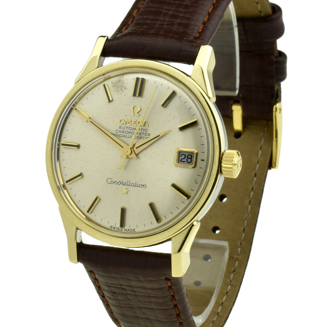Omega Constellation Vintage Gold Cap Automatic